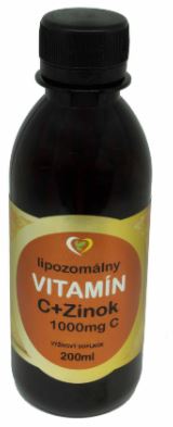 Lipozomálny Vitamín C + Zinok