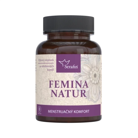 FEMINA NATUR Kapsuly Serafin - ženské zápaly, myómy a cysty na maternici, výtoky