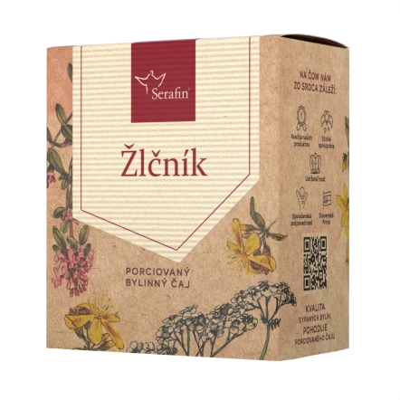 ŽLČNÍK (porciovaný čaj) - zápal žlčníka, žlčníkové kamene, bolesť žlčníka