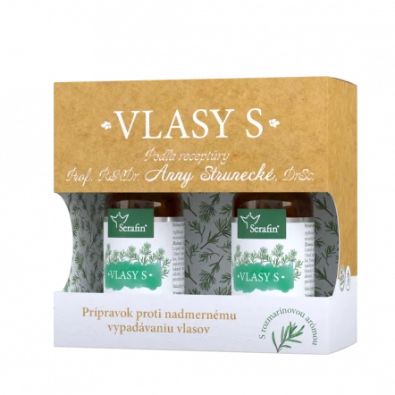 VLASY S - proti nadmernému vypadávaniu vlasov 