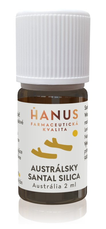 Austrálský Santal silica 2 ml -  akné, suchá pleť, ekzém