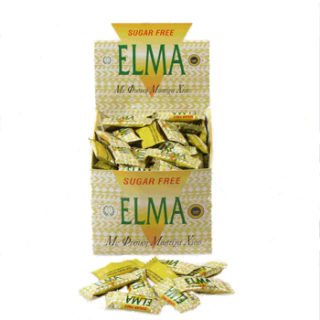 Žuvačka ELMA Sugar Box 100x(2 dražé) bez cukru