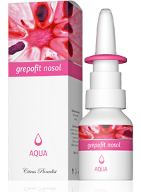 GREPOFIT Nosol Aqua - prírodný sprej do nosa proti nádche