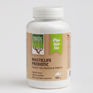 Mastichové Kapsuly MASTICLIFE PREBIOTIC 160 ks