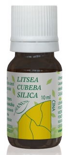 LITSEA CUBEBA SILICA 10 ml -  infekcie dýchacích ciest, zlepšenie koncentrácie