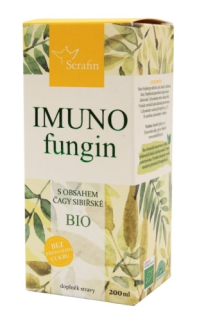 IMUNOfungin BIO - podpora imunity s čagou sibírskou