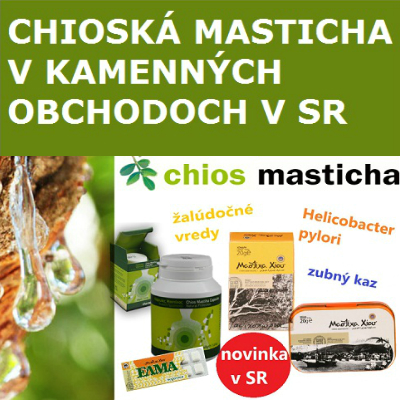 Zoznam predajní s Chioskou mastichou na Slovensku