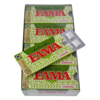 Žuvačka ELMA Classic BOX - klasická mastichová